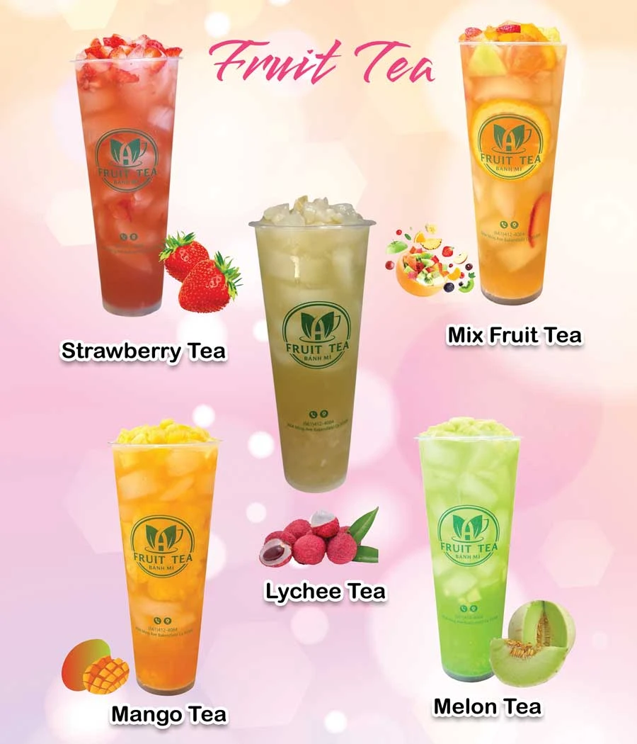 Portfolio A Fruit Tea & Banh Mi